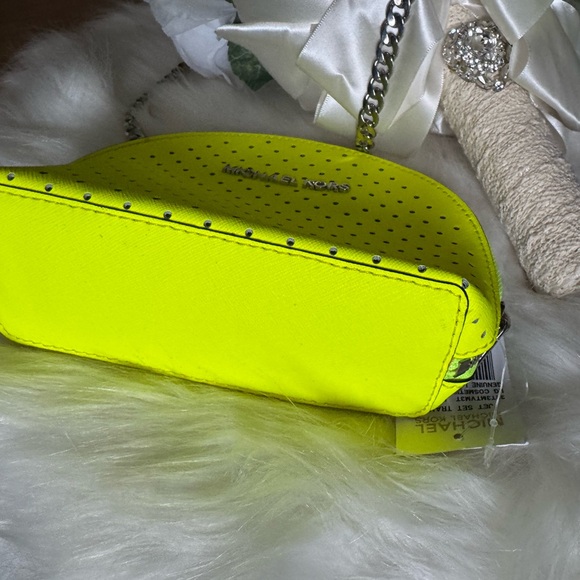 Michael Kors Bright Yellow Crossbody Bag - Picture 6 of 9